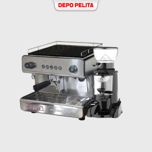 Grindr Coffee Getra Mesin Espresso Profesional dengan Grinder Presisi untuk Hasil Kopi Sempurna Setiap Saat