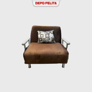 Sofa Single Bed Lipat Multifungsi Minimalis - Kursi Santai Ruang Tamu - Sofa Jason