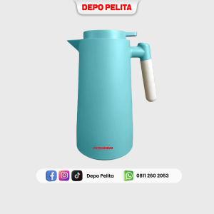 Akebonno Thermos Vacuum Flask AVF1-CD - Kapasitas 1 Liter / Warna Hijau