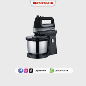 Oxone Stand Mixer OX-833S - Kapasitas 2 Liter, 5 Speed & Turbo