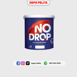 Cat No Drop Putih - 4 Kg