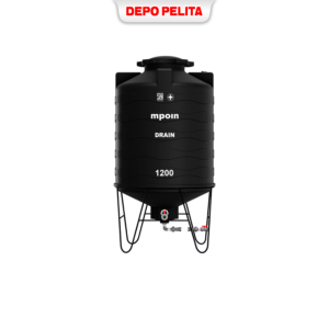 Turn Mpoin Total Drain (Td) 600 Liter Warna Hitam 