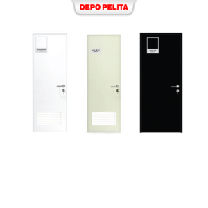 Pintu Amk Amk 3031 33Mm, Uk 80Cm X 215Cm (Glosy White , Ivory White, Blackdoff ) 